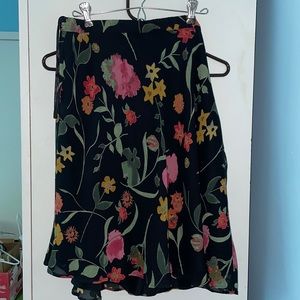 LIZ CLAIBORNE FLORAL SKIRT
